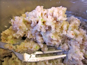 coconut lime cookie prep