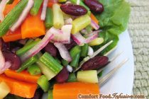 Three Bean and Carrot Salad