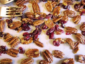 candied pecan prep