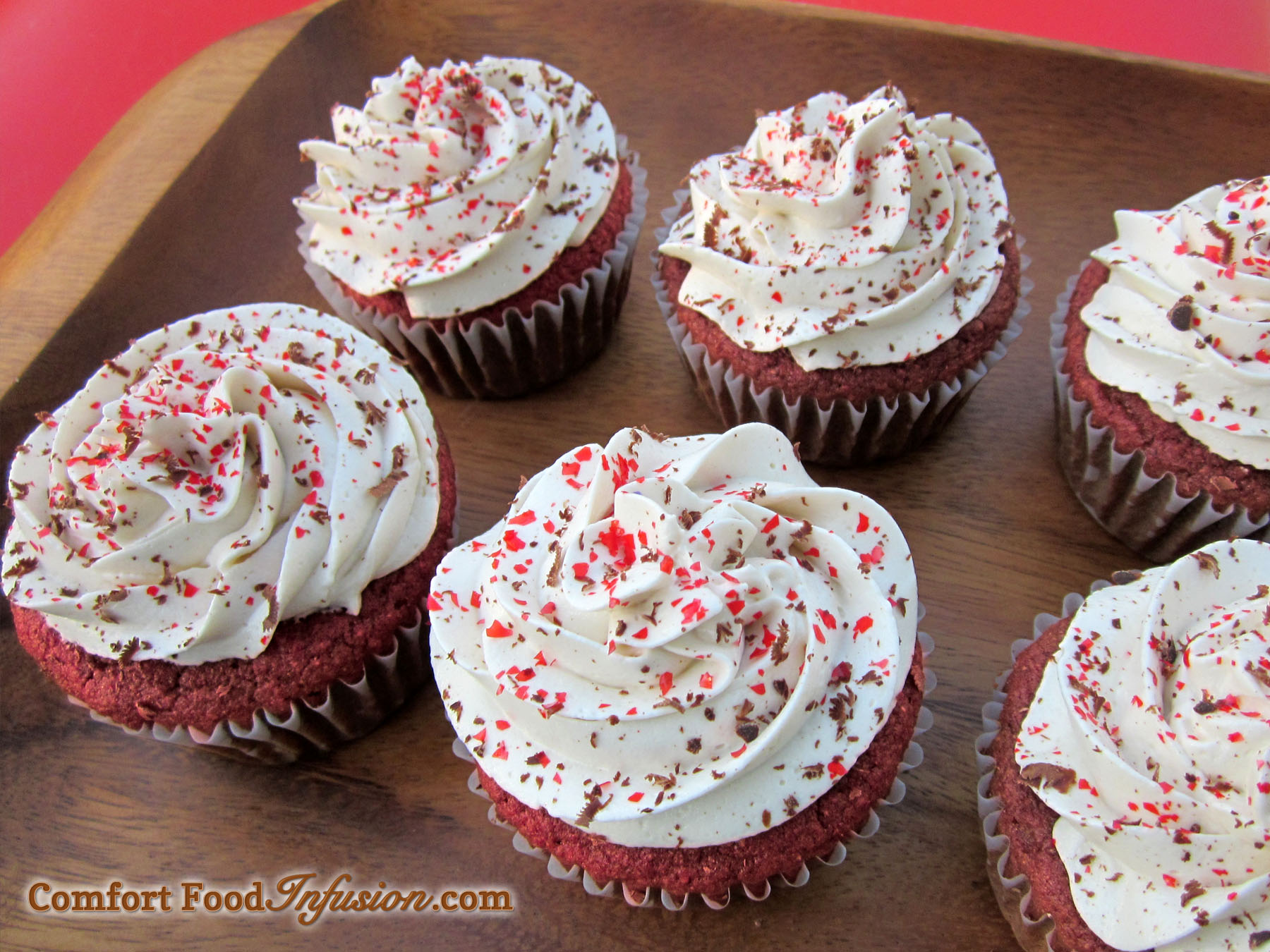 Red Velvet cupcakes 100 % natural sin colorante