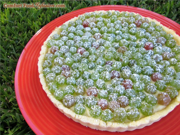 Fresh Fruit Tart. Coconut flour crust, dairy free (or not) custard, and any fresh fruit of choice.