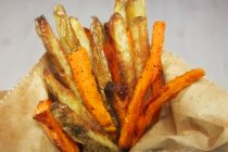 Sweet and Russet Oven Fries