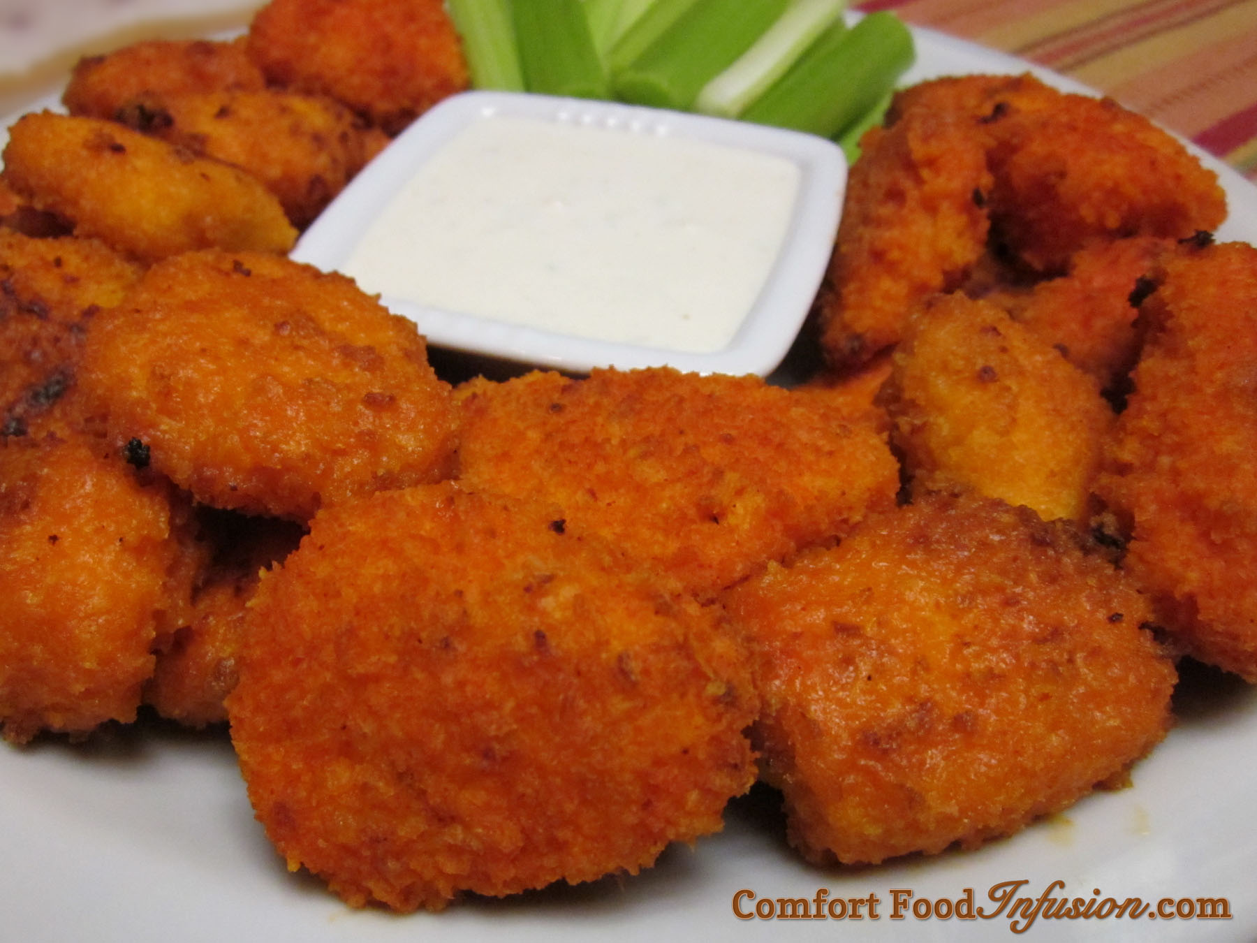 Buffalo Chicken Bites | Comfort Food Infusion